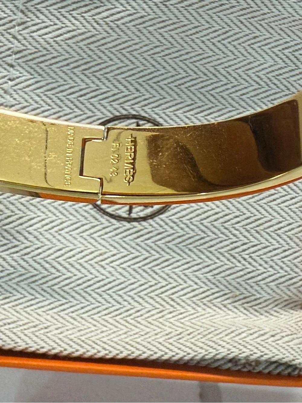 Hermes narrow bracelet